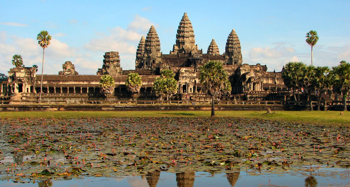 Templos de Angkor. En sánscrito antiguo, "Angkor" significa "ciudad". (Wikimedia Commons)