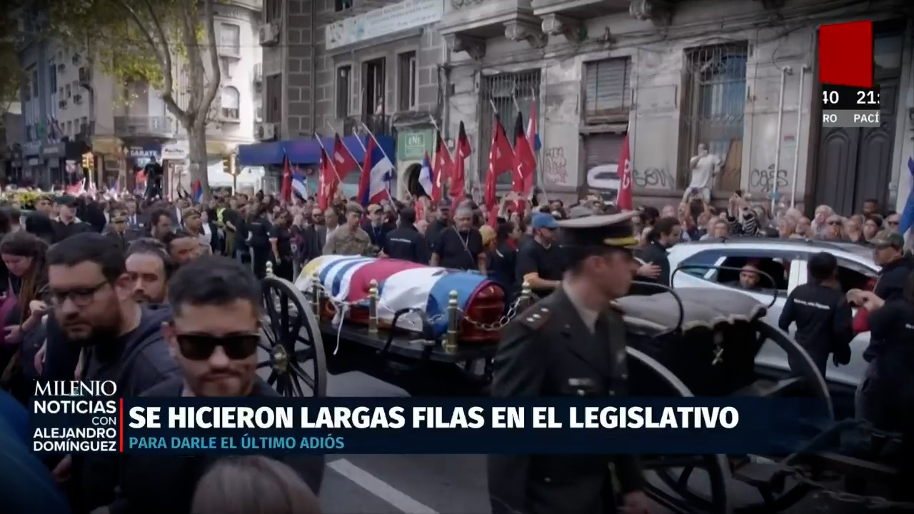 Uruguay se conmueve al despedir a José Mujica con gran homenaje