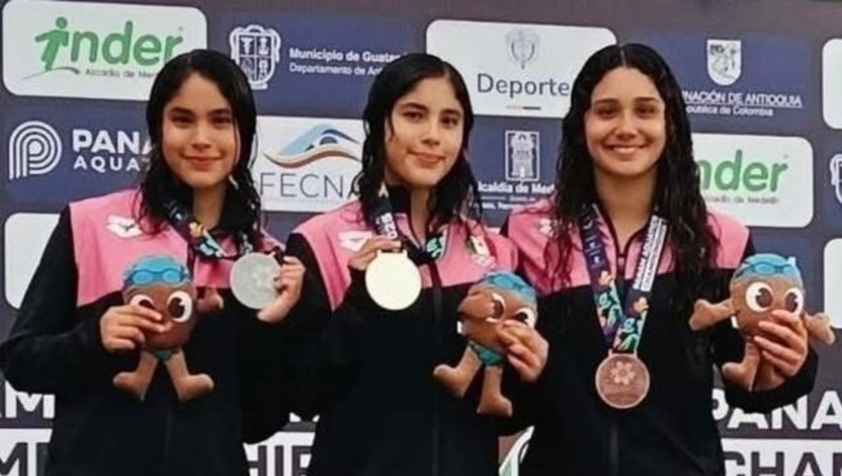 Gemelas Lia y Mia cueva hacen el 1-2 en el Panamericano y comandan a México hacia lo más alto del medallero (Especial)