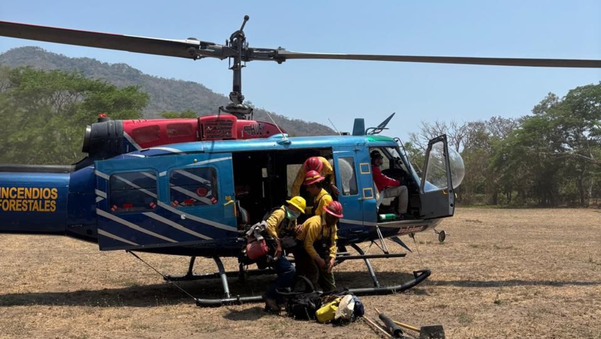 El helicóptero Witari transporta al personal y suministros en zonas de difícil acceso (Foto: Cortesía)
