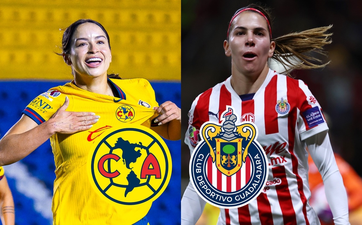 ¿A qué hora juega América vs Chivas? | Partido amistoso femenil HOY  (Imago7)
