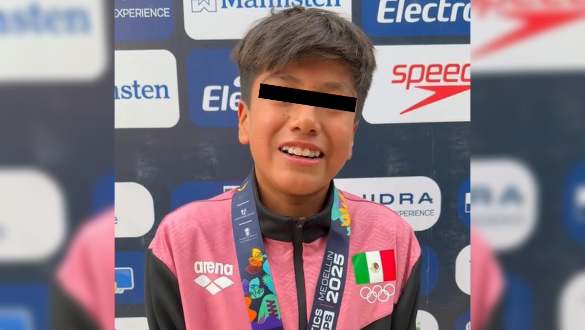 Iñaki Hernández dedica medalla de oro a su mamá (Captura de pantalla Instagram @panamaquatics)