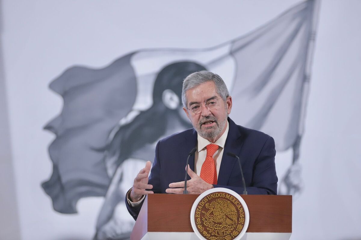 Juan Ramón de la Fuente, secretario de Relaciones Exteriores de México. | Foto: Ariel Ojeda