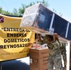 Ejército y Guardia Nacional aplican Plan DN-III-E en Tamaulipas; están distribuyendo 12,316 paquetes de enseres