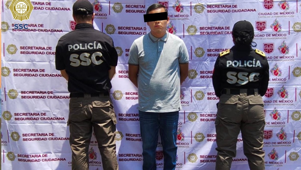 Se trata de un hombre de 24 años que presuntamente era clave en un grupo delictivo de narcomenudeo. (SSC)