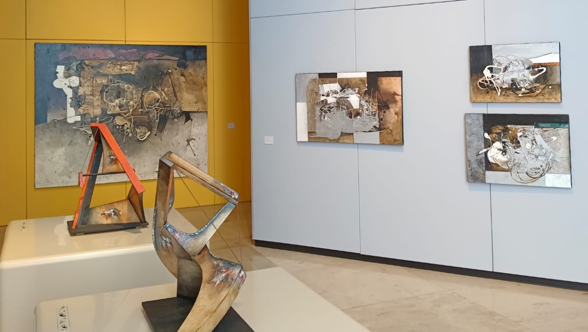 Inauguran exposición El todo y sus variaciones en el MIB, en Puebla | Leslie Mora