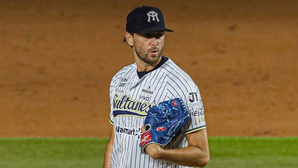Chris Ellis, pitcher cerrador de Sultanes (Instagram @sultanesoficial)