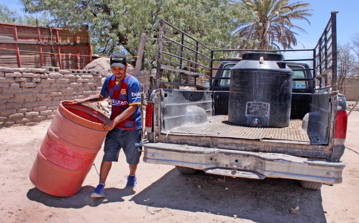 Ejido 18 de marzo sobrevive sin agua. l Roberto Amaya