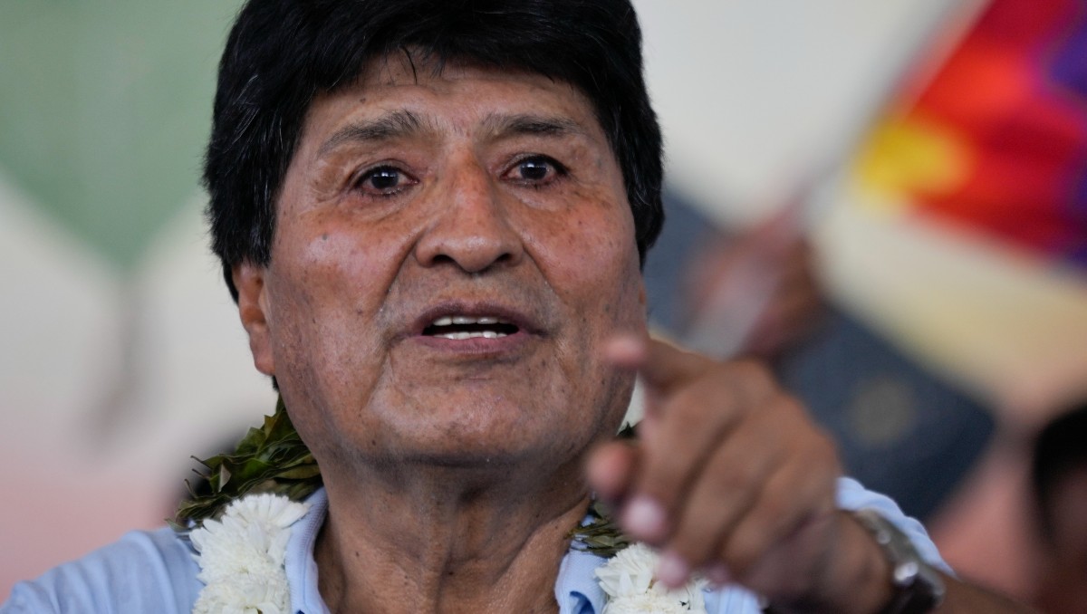 Evo Morales. (Foto: AP)