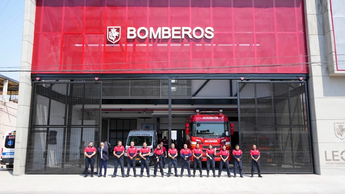 Heroico Cuerpo de Bomberos de León | Cortesía.