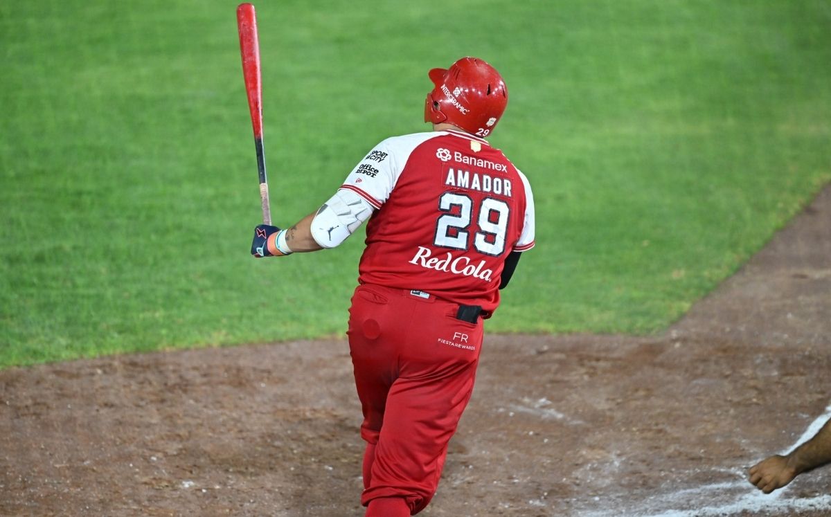 Japhet Amador llega a 250 jonrones en LMB durante triunfo de Diablos Rojos ante Bravos (Cortesía Diablos)