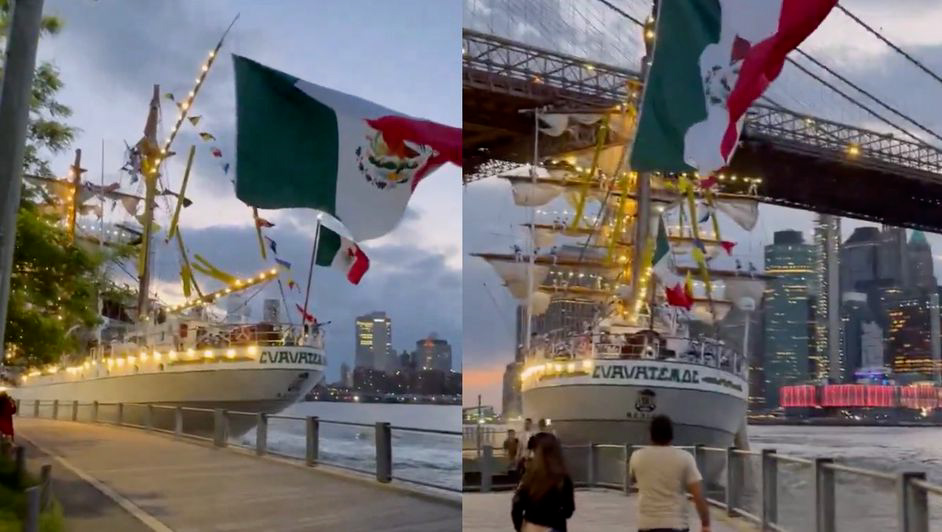 Lugares que recorrería el Buque Escuela Velero Cuauhtémoc