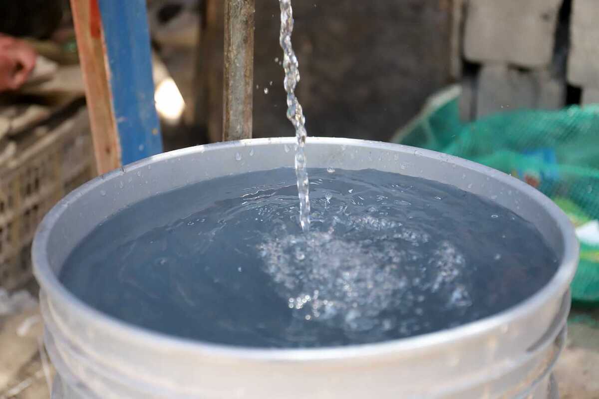 Autoridades ven suficientes 2 horas diarias de agua.| Rolando Riestra