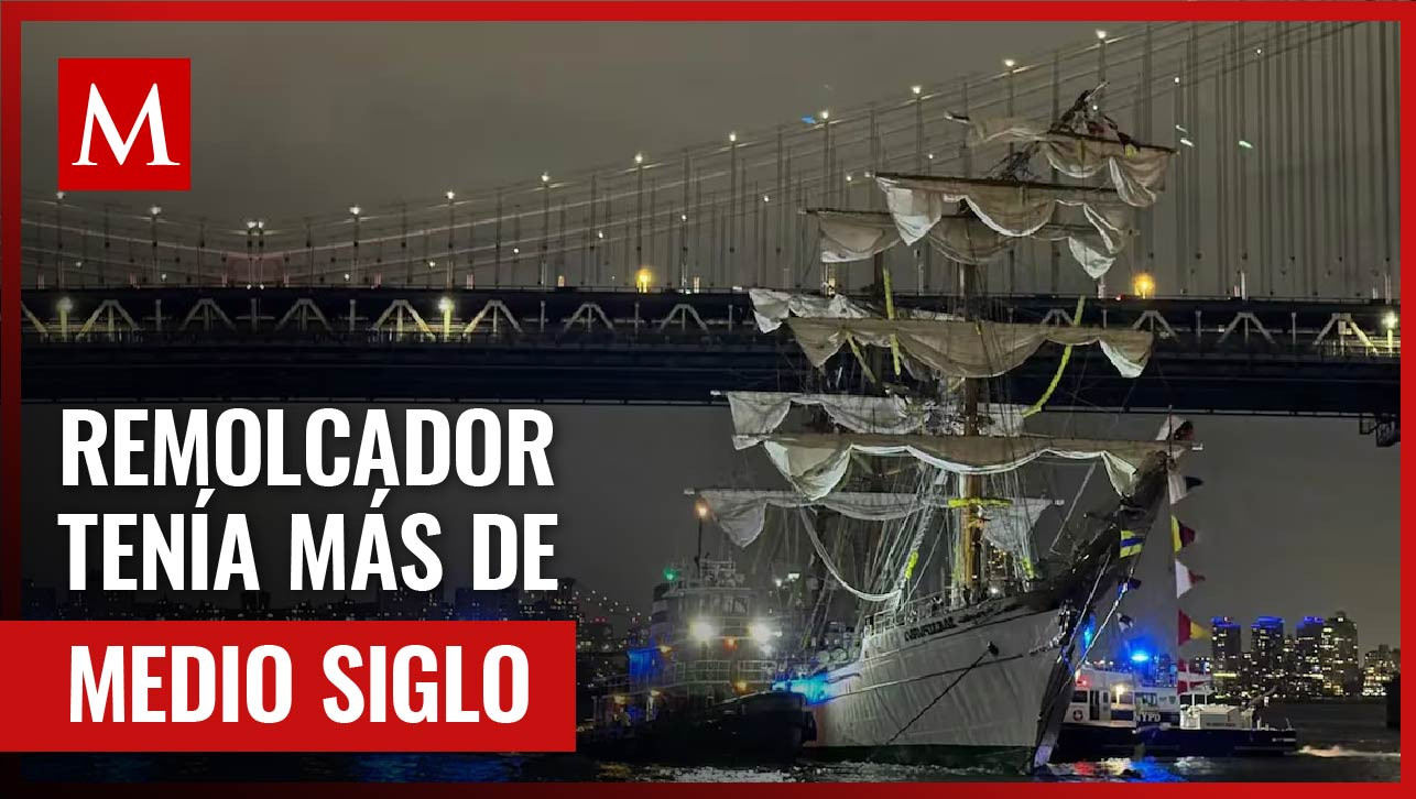 Buque Cuauhtémoc: Investigan maniobra del remolcador que fue construido en 1967