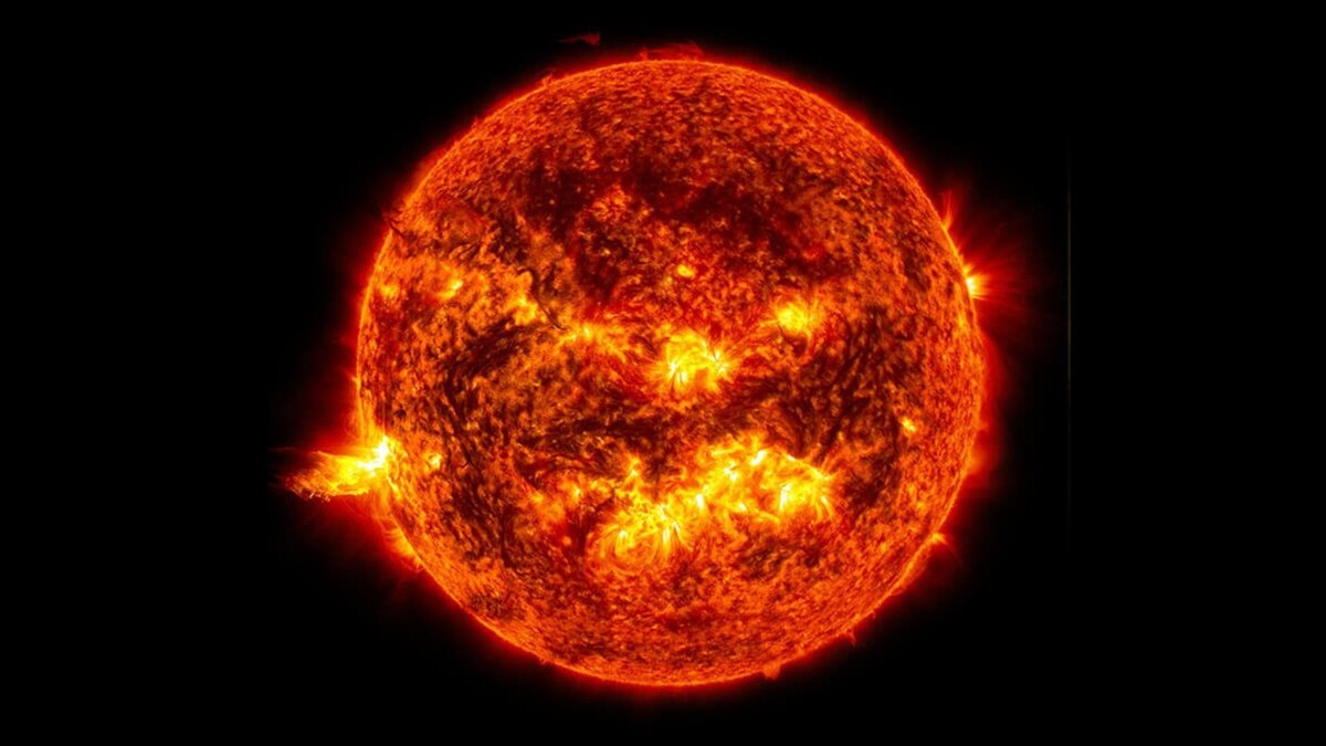 Tormenta solar.
