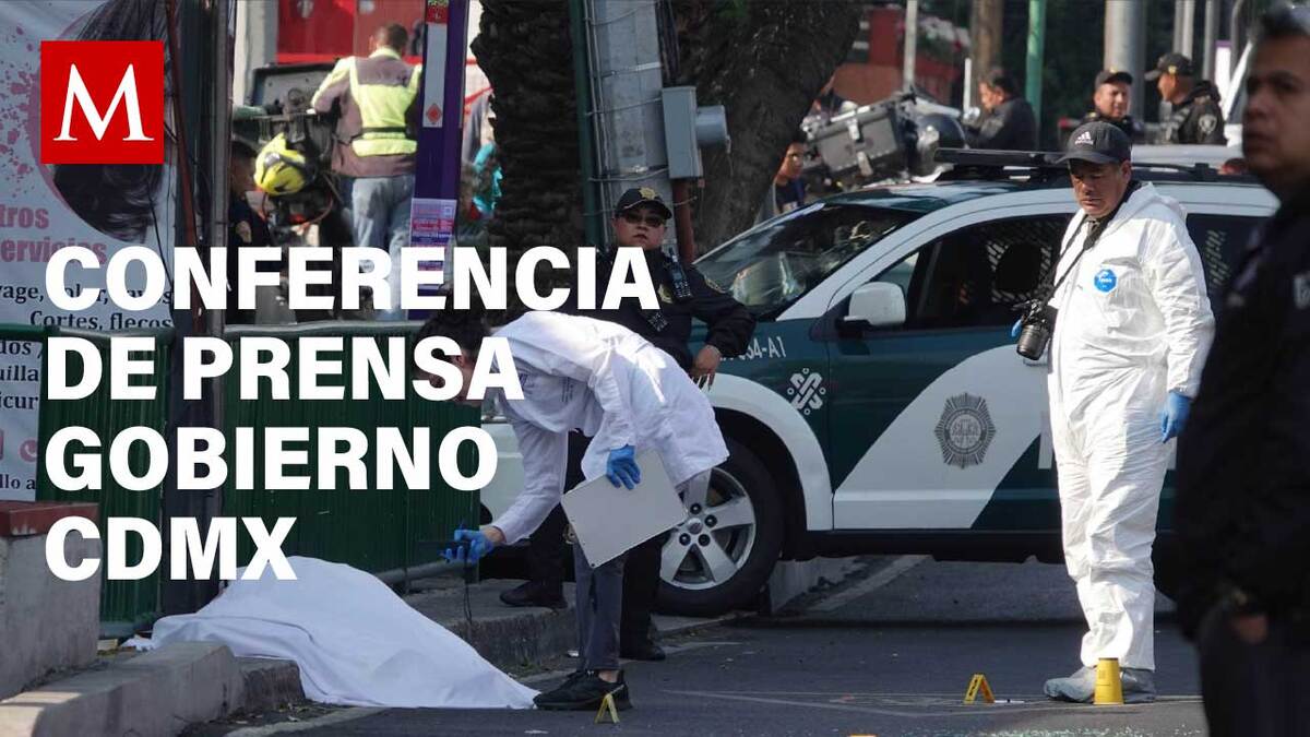 Clara Brugada encabeza conferencia de prensa del Gobierno de la CdMx