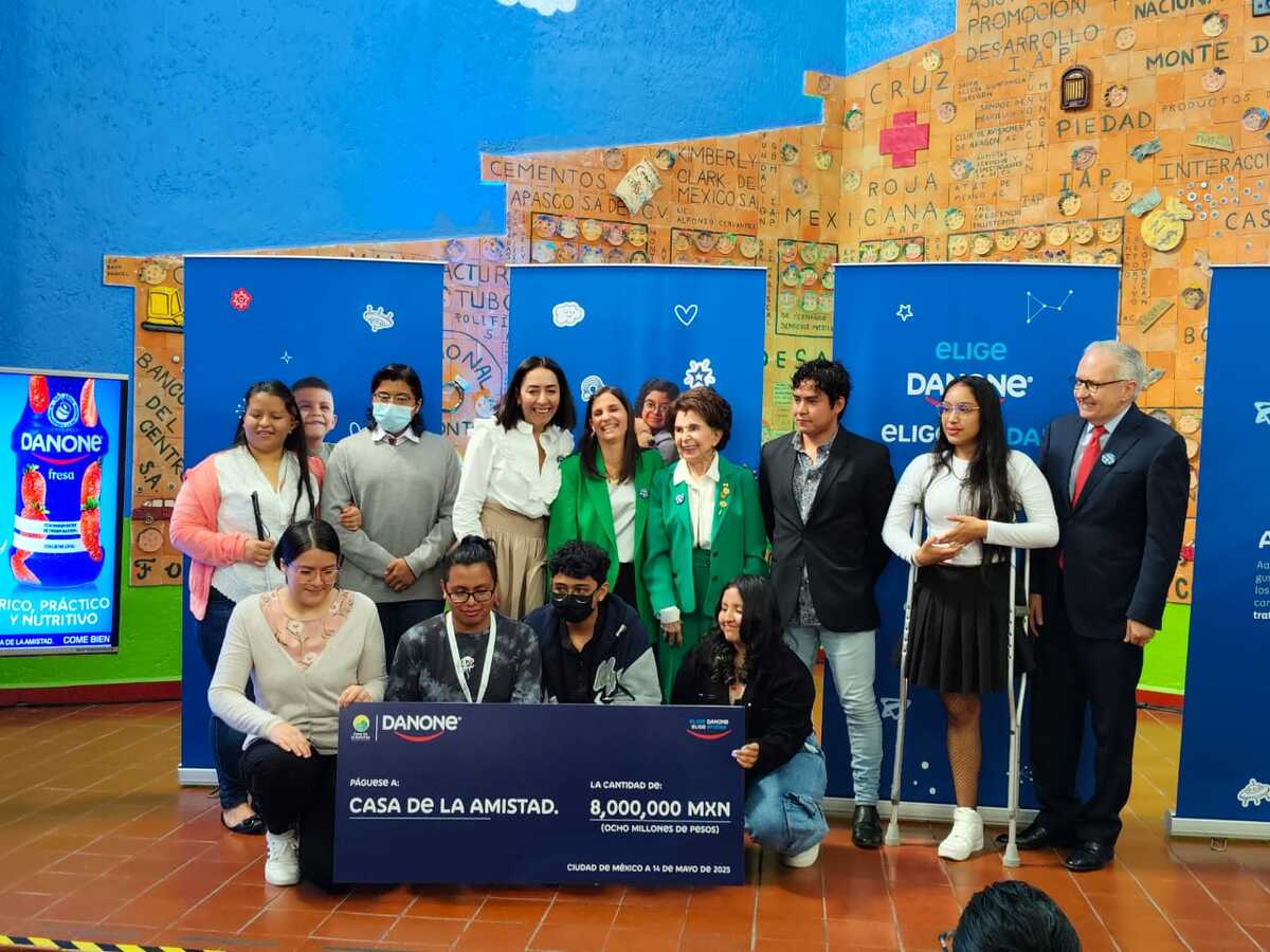 Danone mantiene su ayuda para Casa de la Amistad para niños con cáncer / Adriana Jiménez