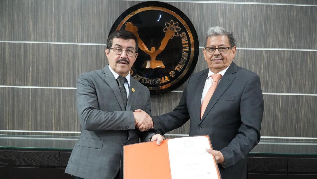 Ismael Quintanilla Acosta y Dámaso Anaya Alvarado. (Cortesía)