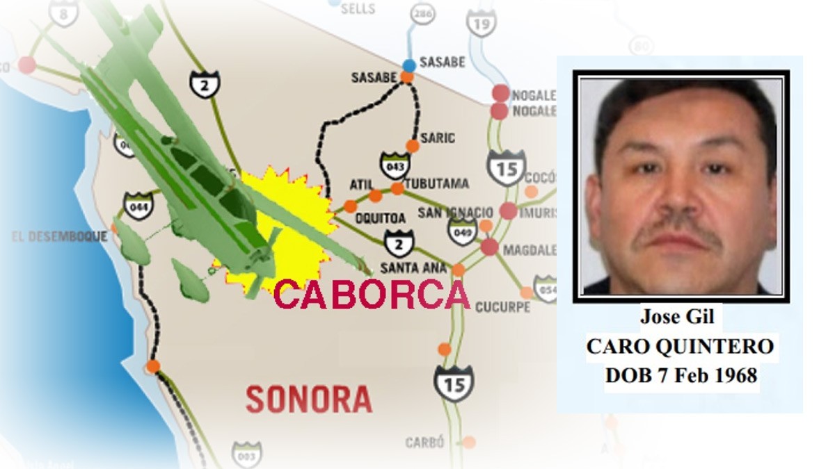 José Gil Caro Quintero es mejor conocido como 'El Pelochino' o 'El Chino' en el hampa de México | MILENIO / CUARTOSCURO
