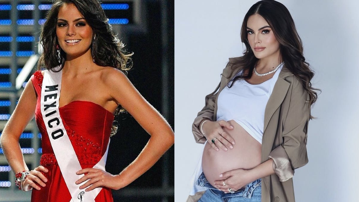 Nace Santiago, bebé de Ximena Navarrete, ex Miss Universo México.|  IG: @ximenanr
