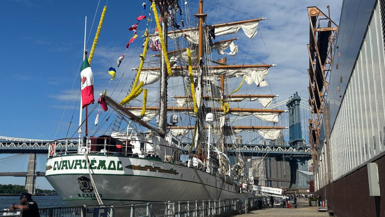 Esta era la ruta del Buque Escuela Cuauhtémoc; le faltó visitar 11 países