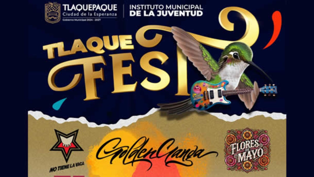 Golden Ganga encabezará el Tlaque Fest 2025, celebrando dos décadas de trayectoria. (Cortesía)