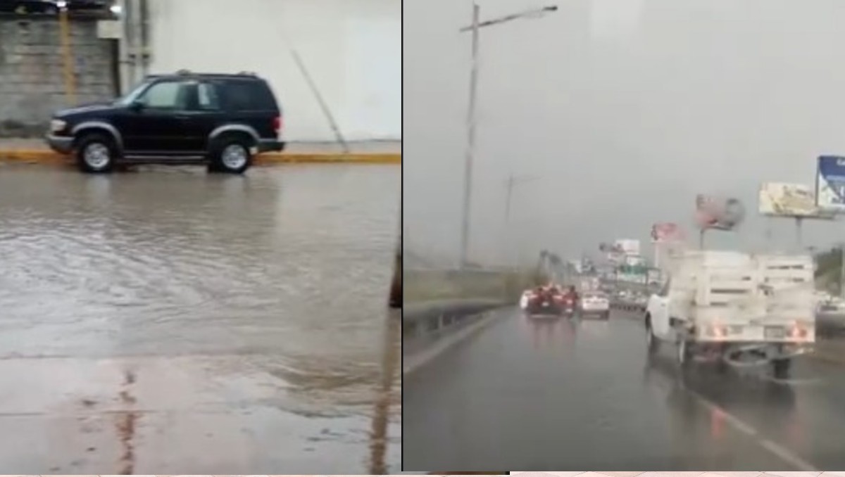 Las lluvias ha provocado encharcamientos. Foto: Especial