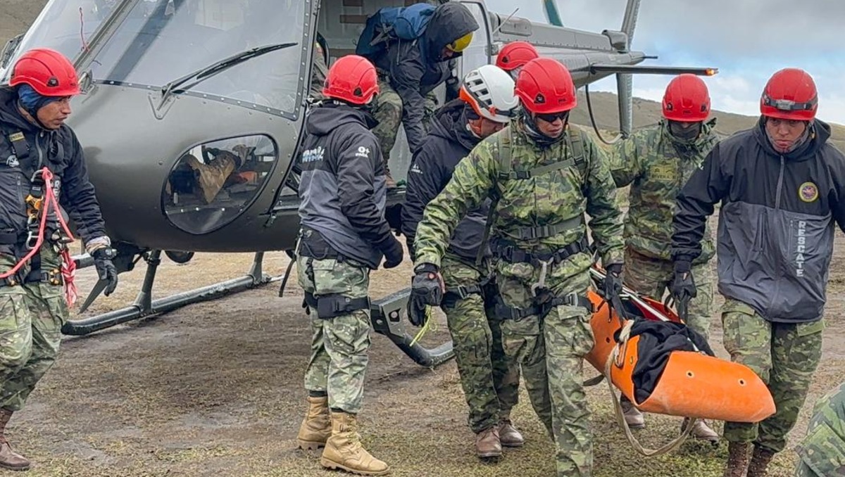 Muere Patricio David Factos, corredor de montaña que había desaparecido en Ecuador (X @EjercitoECU)