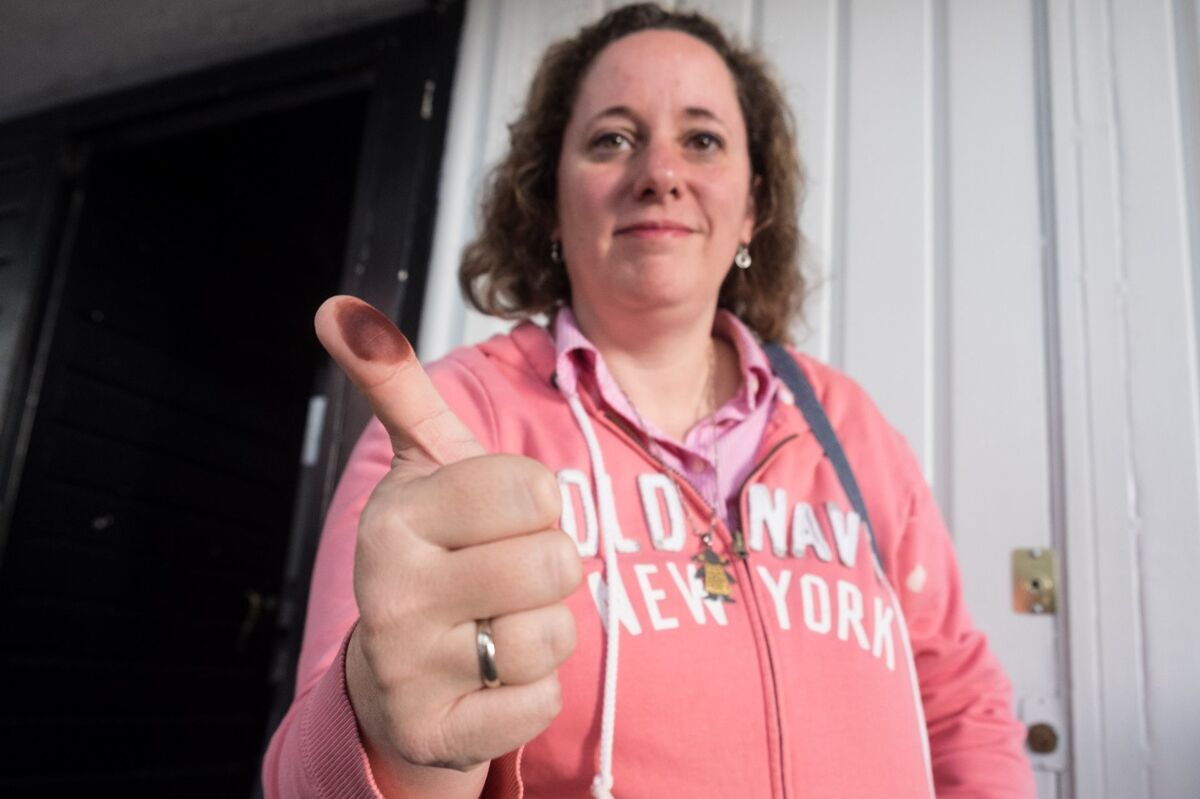 El pulgar con tinta representa que el ciudadano ha ejercido su derecho al voto. | Foto: Cuartoscuro