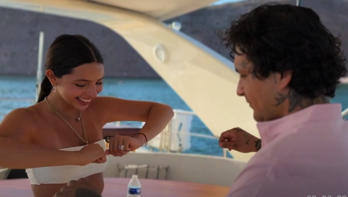 Ángela Aguilar cuenta cómo ha sido su matrimonio con Christian Nodal a casi un año de casados. | Captura YouTube Ángela Aguilar
