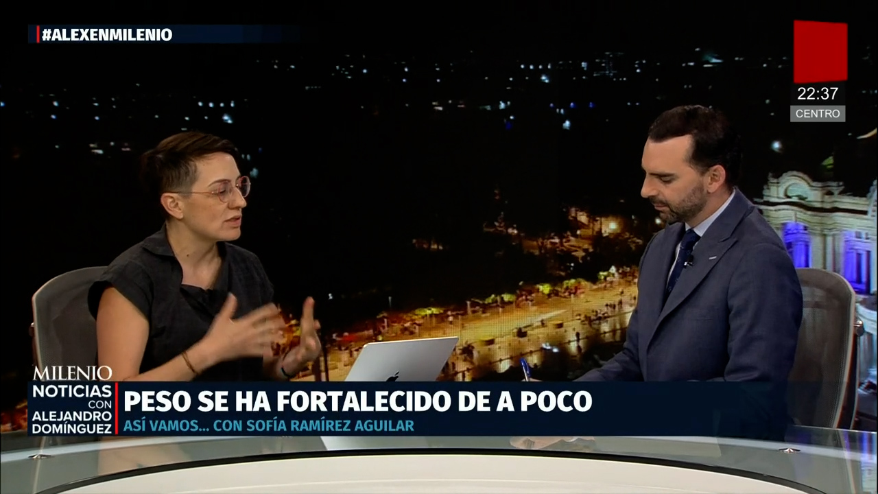 El peso se ha fortalecido de a poco | Así vamos con Sofía Ramírez Aguilar