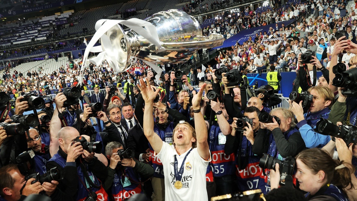 La emotiva publicación con la que Cristiano Ronaldo despidió a Modric del Real Madrid (EFE)