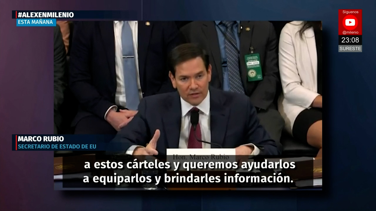 Marco Rubio advierte en Washington sobre la creciente violencia política en México