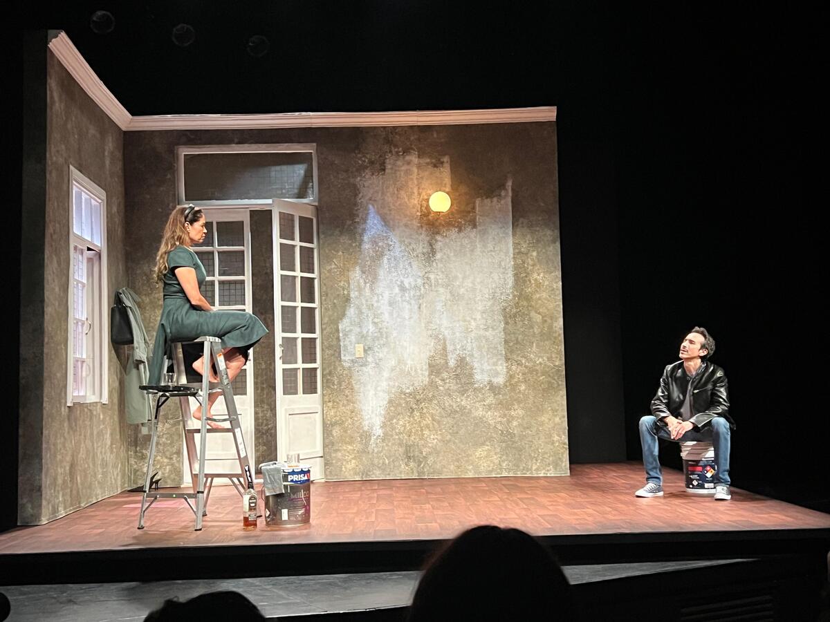 Obra de teatro “Pequeñas Infidelidades”. (Cortesía)