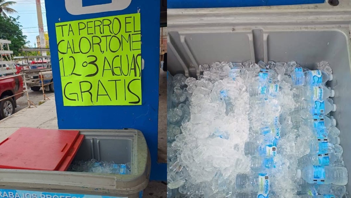 Regala aguas en Ciudad Madero. (Sergio Sánchez)