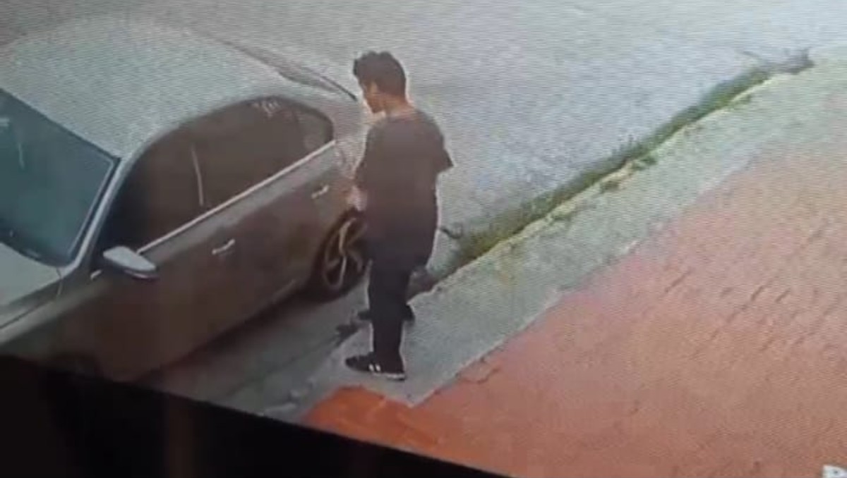 El robo fue captado a las 6 de la mañana del miércoles | Foto: Especial