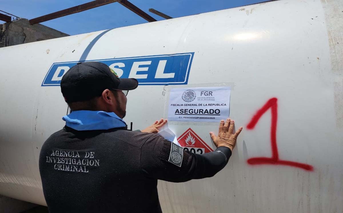 Se realizó un cateo domiciliario donde se encontró el hidrocarburo. l Especial