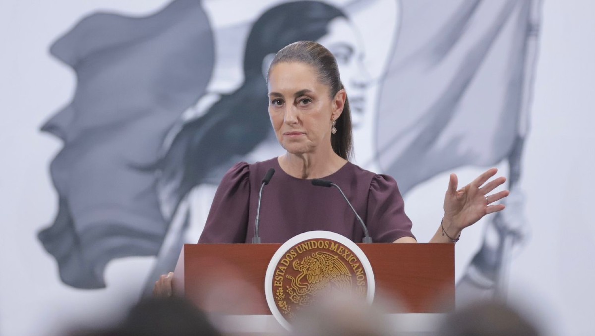 Sheinbaum valora el respaldo de EU a esfuerzos contra el crimen. | Foto: Ariel Ojeda.