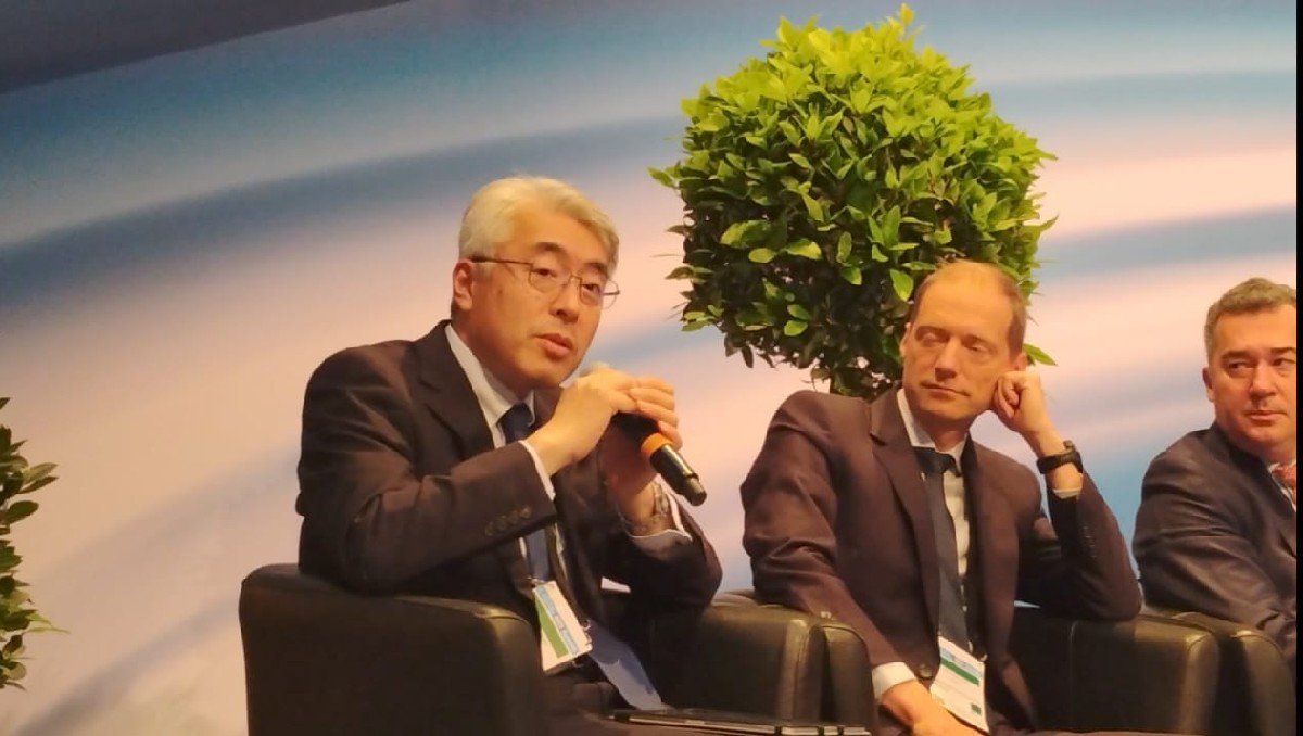 Tatsuro Watanabe, director de la firma Mitsui OSK Lines. Foto: Especial