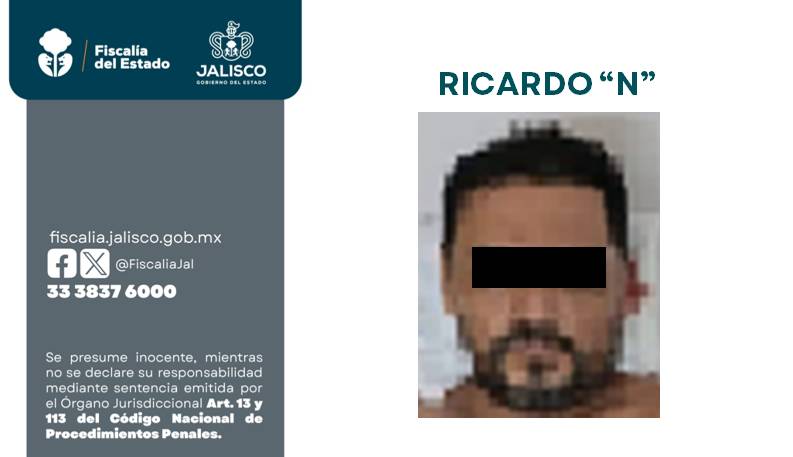 Vinculan a feminicida. (Cortesía)