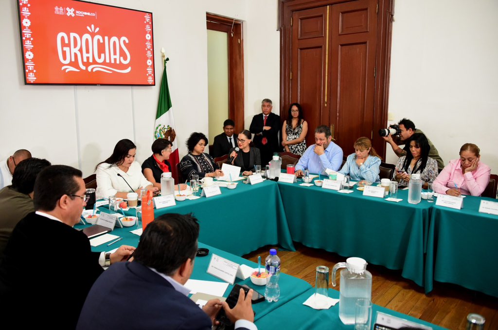 Ambas alcaldesas informaron sobre lo realizado en sus gobiernos. (Foto: @Congreso_CdMex)