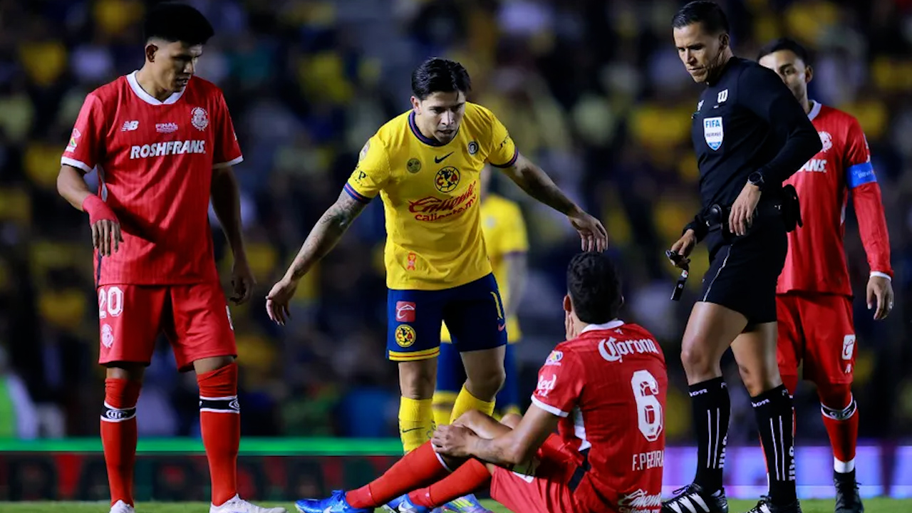 América y Toluca empatan sin goles en la final de ida del Clausura 2025