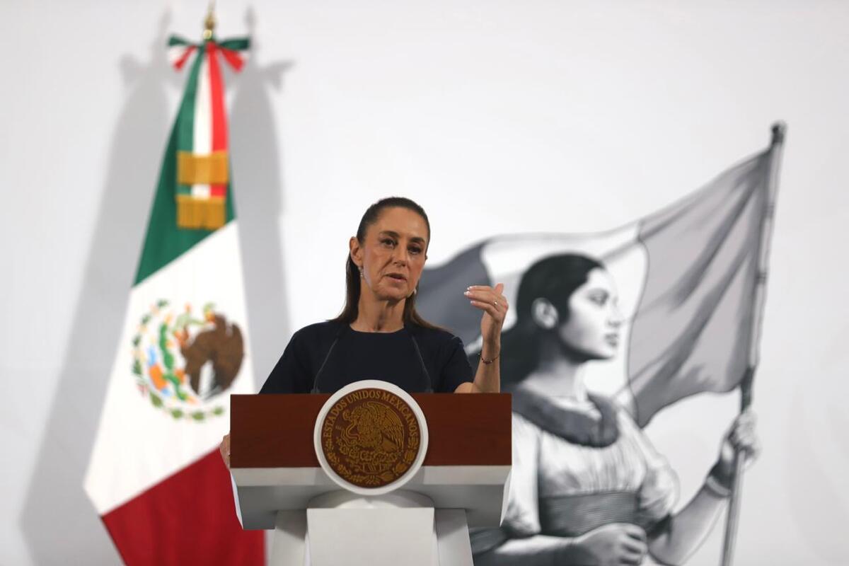 Claudia Sheinbaum reclamó que las protestas hayan llegado a golpes | Jorge Carballo