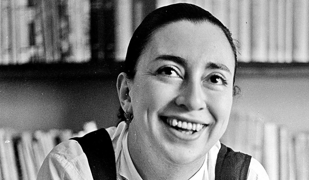 Rosario Castellanos alrededor de 1960. (Colección Gabriel Guerra Castellanos)