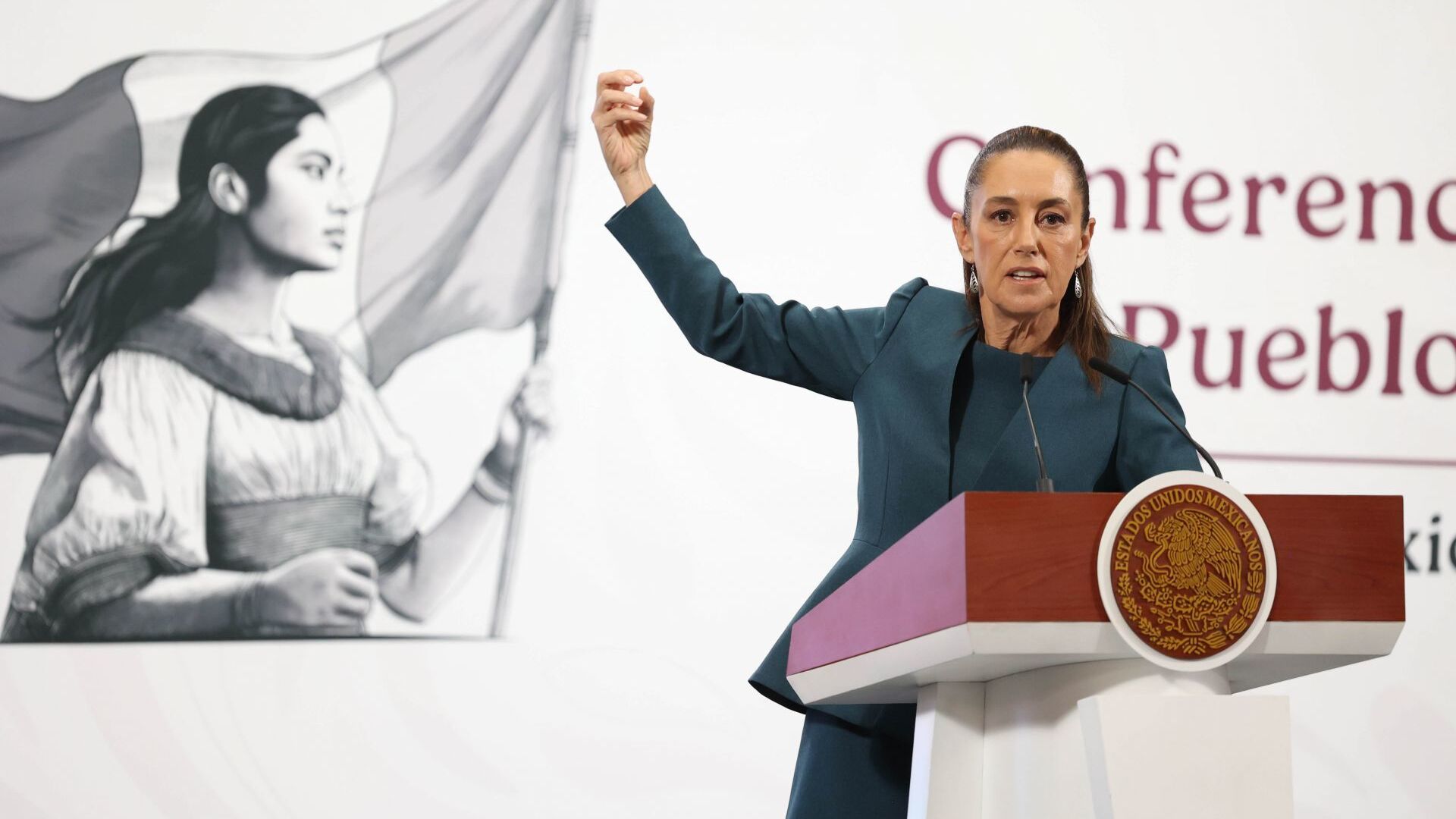 Sheinbaum arremete contra Calderón por espurio al poner a García Luna contra el narco