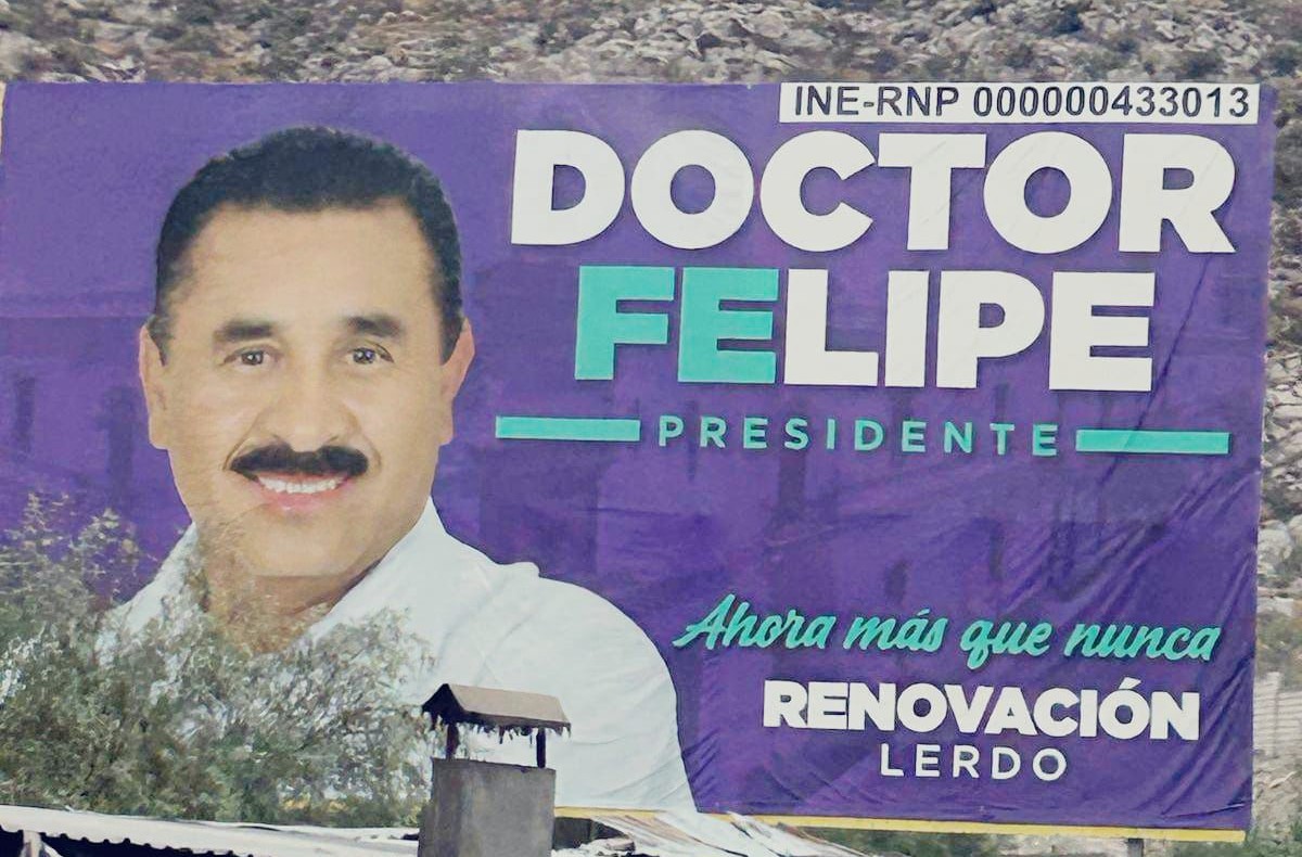 Felipe Sánchez acusa guerra sucia por parte de Morena en Lerdo. (Especial)