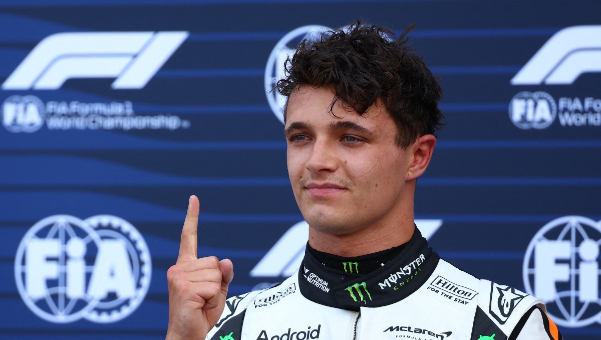 Landon Norris saldrá primero en el Gran Premio de Mónaco (Reuters)