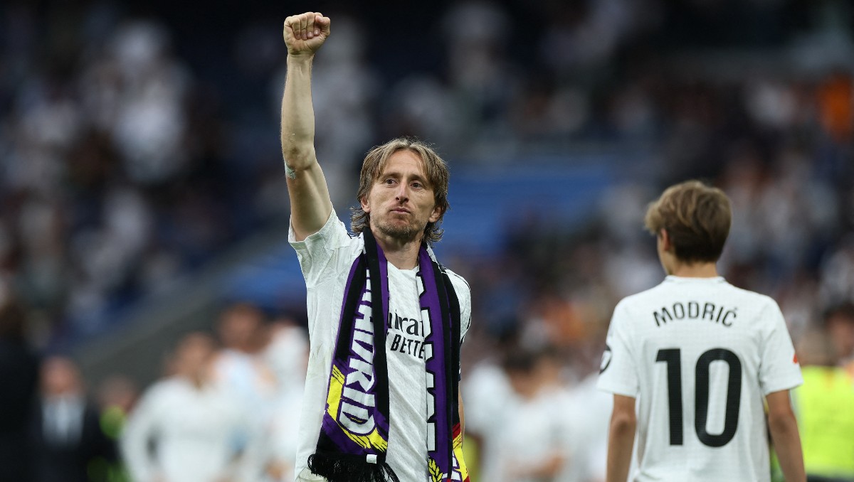 Luka Modric se despide del Real Madrid como el jugador con más títulos en la historia del club (Reuters)
