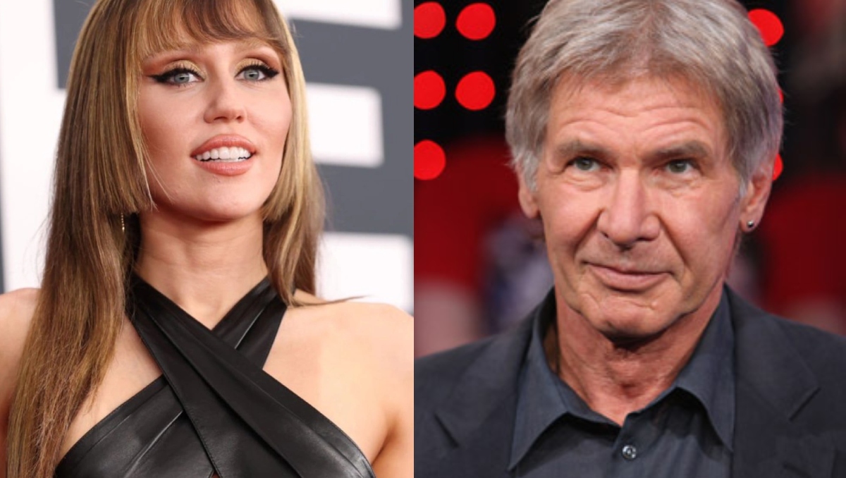 Miley Cyrus reveló que Harrison Ford influyó en su decisión de replantear el concepto de “Something Beautiful”, su nuevo álbum y película.
