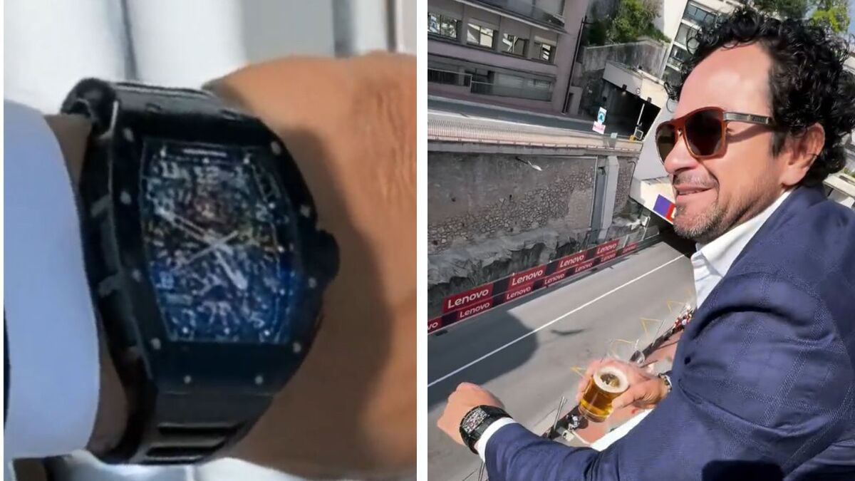 Los modelos de Richard Mille tienen un valor comercial que oscila entre 3.6 y 3.9 millones de pesos.